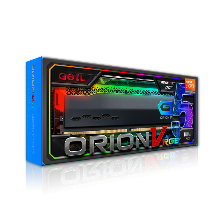 GeIL ORION RGB 32GB (2 x 16GB) 288-Pin PC RAM DDR5 5600 (PC5 44800