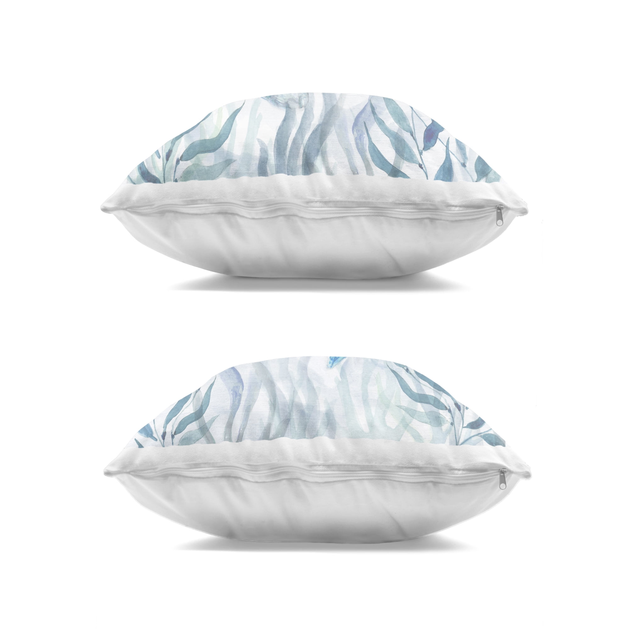 Stupell Industries Subtle Smiling Sea Turtles 2 Piece Decorative Printed Throw Pillow Set, design by Janet Tava, 18 x 7 x 18