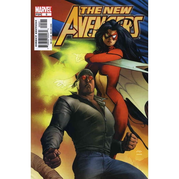New Avengers #5A VF ; Marvel Comic Book