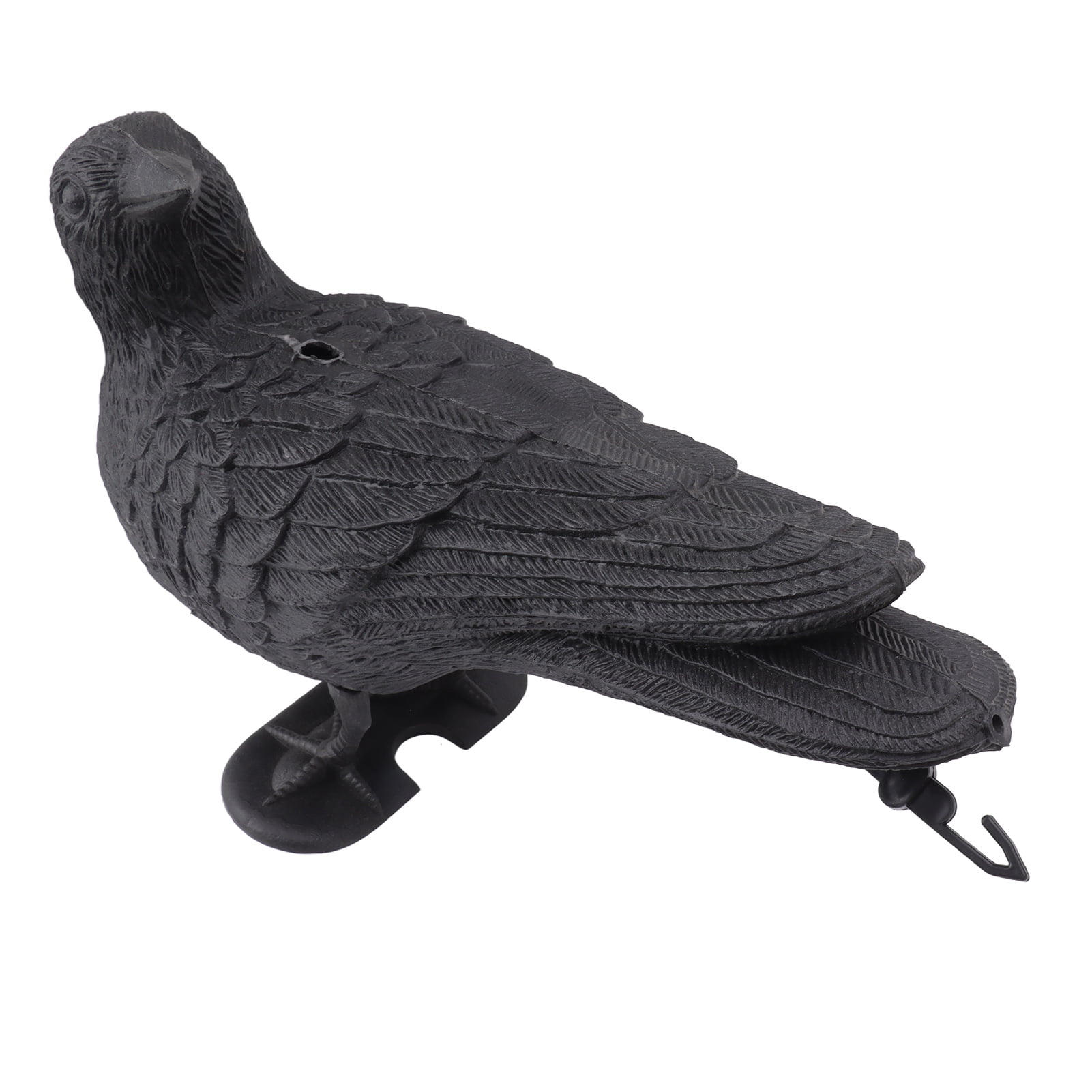 Plastic Crow Decoys, Crow Sculpture Decorative Effect For Desks