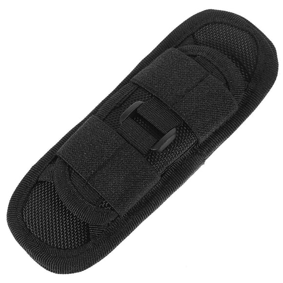 UltraFire Portable Nylon Flashlight Holster Pouch Carrying Case Cover with Belt Clip (Black)
