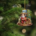 thumbnail image 1 of Decoración de árbol colgante de Navidad Decoración de árbol de fiesta acrílica multiusos, 1 of 8