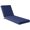 Midnight Blue, variant on Waterproof Outdoor Lounge Chair Cushion, Chaise Cushion for Patio Furniture, Double Fabric for Pool, 72 x 22.5 x 3.5 Inch, 1-Pack, Midnight Blue