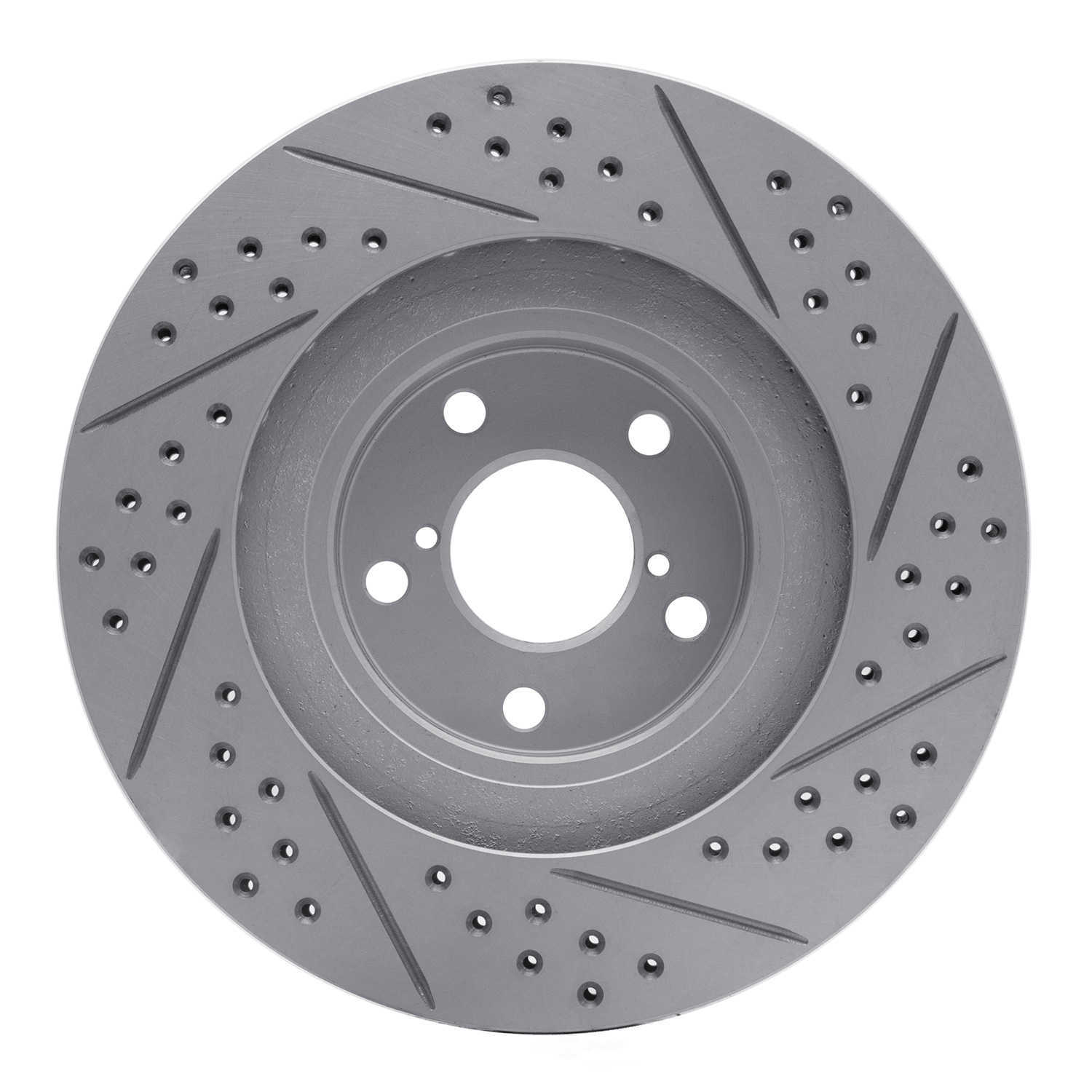Dynamic Friction Company 830-13033L DFC Geoperformance Rotor - Drilled and Slotted