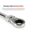 thumbnail image 5 of TEKTON Flex Head 12-Point Ratcheting Combination Wrench Set, 14-Piece (6-19 mm) | WRC95002, 5 of 6