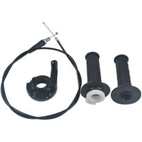 48" Throttle Cable Grip Kit for Coleman CT200U Trail 200 196cc 212cc Mini Bike  Fits 7/8" Handlebar Compatible with 50cc-200cc Dirt Bikes Go Karts ATV Twist Throttle Set