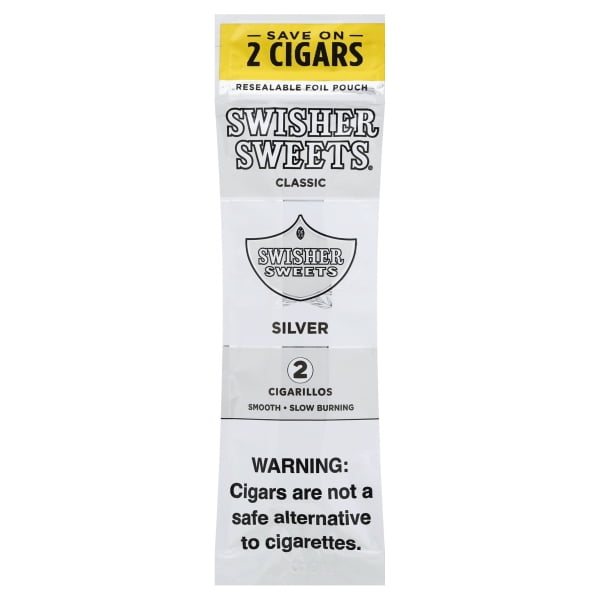 Swisher Sweets Classic Silver Sv/2 Pk