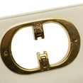 thumbnail image 6 of Pre-Owned Christian Dior Caro Lucky Star Chain Shoulder Bag White Calfskin Women's (Good), 6 of 12