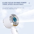 thumbnail image 5 of Nkmbld Mini Portable Fan, Lightweight Usb Rechargeable Handheld Fan Silent Desktop Fan with Air Turbo Tech Cooling Fan for Outdoor Activities, Travel, 5 of 8