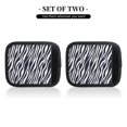 thumbnail image 3 of Luggage Handle Wraps for Suitcase - Suitcase Tags Identifiers for Suitcases, zebra print black white print Fun Luggage Handle Covers, Travel Luggage Accessories Essentials for Flying, 3 of 6