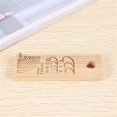 thumbnail image 5 of Wooden Fishhook Ruler Fishing Fishhook Gauge Lightweight Compact Fish Hook Measuring Contrast Ruler, 5 of 5