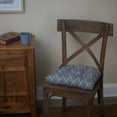 thumbnail image 5 of Gripper Non-Slip 15" x 15" Trellis Tufted Universal Chair Cushions, Set of 2, 5 of 5