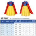 thumbnail image 2 of Disfraz de princesa Bosvin para niñas pequeñas 4T 5T (120 cm), 2 of 9