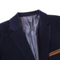 thumbnail image 4 of Genuiskids Men Blazer Suits Casual Slim Fit Formal One Button Suit Lightweight Jacket Tops Work Business Wedding Coat Suit, 4 of 7