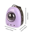 thumbnail image 2 of Doll Backpack for Realistic Miniature Pet Space Aviation Bag Mini Backpack Keychgs for Dolls Cute Doll Bags for Accessories, 2 of 2