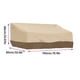 thumbnail image 4 of Cubierta de sofá para varias personas al aire libre A prueba de lluvia Hogar Recubierto de plata Tela Oxford Patio delantero Cubiertas de banco Accesorios para muebles exteriores Tipo 1 Beige Marrón Monstrate  HA010209-01B, 4 of 6