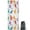 Colorful Dinosaurs Silhouettes-3, variant on Colorful Dinosaurs Silhouettes Pattern Hot Yoga Mat Towel Non Slip for Hot Yoga - Quick-Drying Yoga Mat Cover with 4 Corner Pockets with Travel Bag - Hot Yoga Towel Non Slip 70"x26"