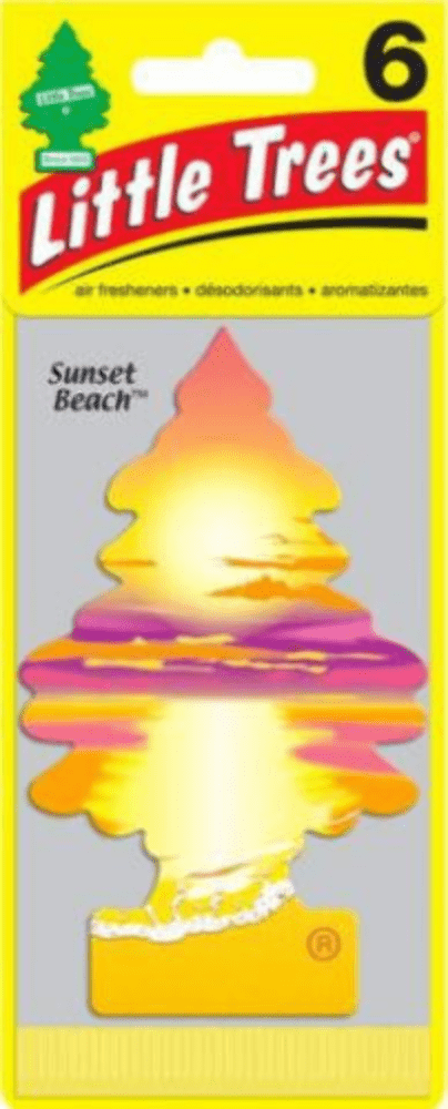 Little Trees 67177 Sunset Beach Hanging Air Freshener for Car & Home 12 Pack!