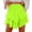 Mint Green, variant on Women's Mini Layered Skirt 2026 Summer Flowy Cute Tiered Skirts Boho Ruffle High Elastic Waist Short Dress