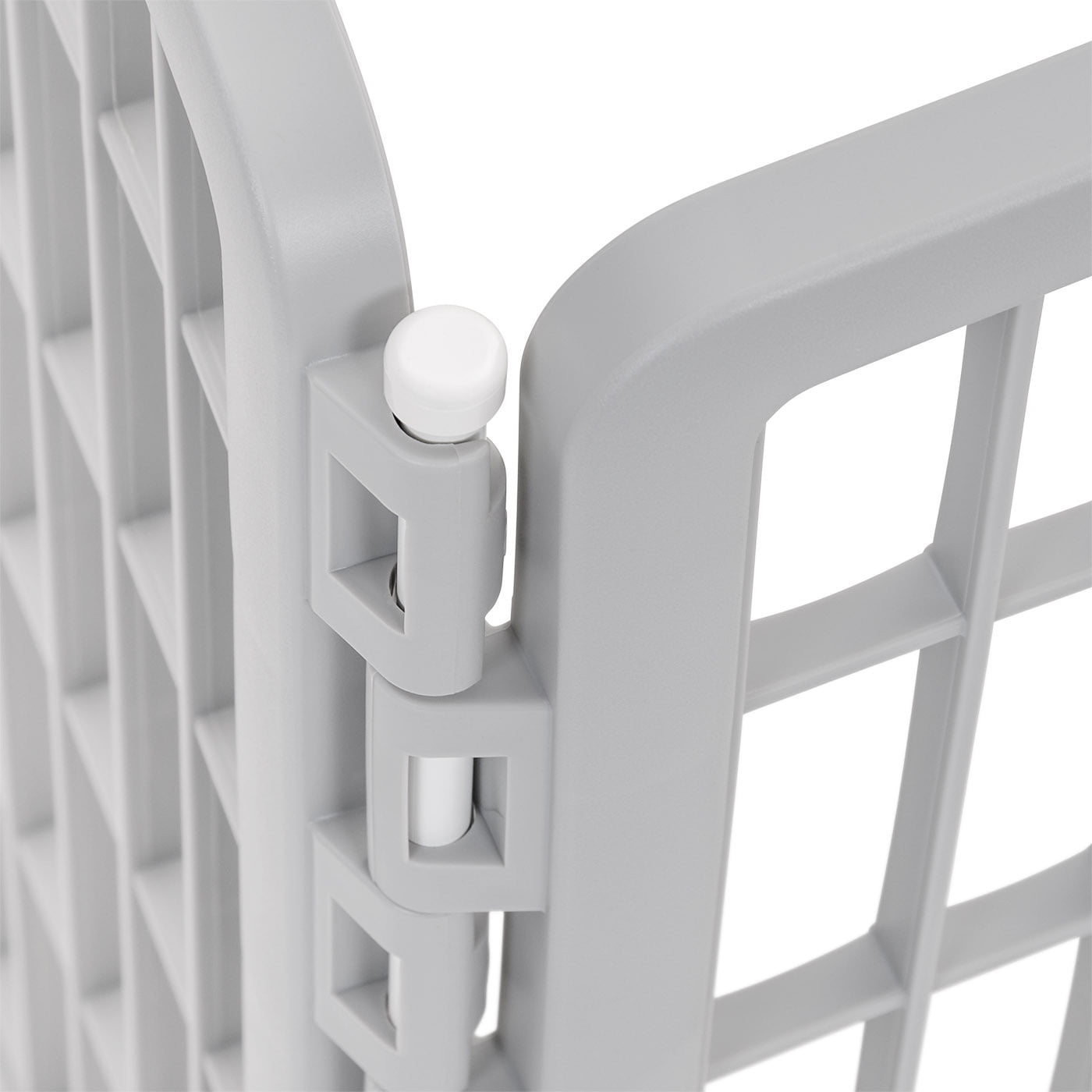 IRIS 24-inch Exercise 4-Panel Pet Playpen with Door, Silver