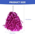 thumbnail image 2 of 6 Pcs Pompons de Cheerleading Pompons de Cheerleading Portables Pompons en Aluminium Pompons de Cheerleading, 2 of 9