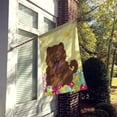 thumbnail image 2 of Caroline's Treasures BB6141CHF Easter Eggs Chow Chow Chocolate Flag Canvas House Size , Large, multicolor, 2 of 4