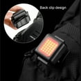 thumbnail image 3 of Led Bike Lights Set 100mAh 130/80 Lumen Bicycle Lights Front and Rear IPX5 Waterproof Bike Tail Light Type-C Rechargeable Rear Bike Light with Clip and Straps for Night Riding, 3 of 8
