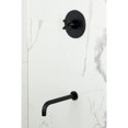 thumbnail image 4 of Kingston Brass KB6330AXTO Restoration Single-Handle Pressure Balanced Tub Faucet in Matte Black, 4 of 7