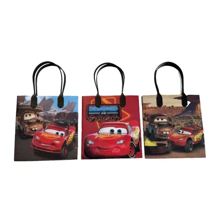 Disney Cars Authentic Licensed Party Favor Gift Goodie Bag 12 Pack