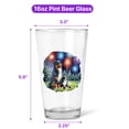 thumbnail image 5 of Happy New Year Miniature American Shepherd Family Cheer Winter Midnight Firework 16oz Pint Beer Glass Mug MAS Dog Lover Gifts Beer Glasses Cup - 02025, 5 of 5