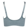 thumbnail image 2 of PUMA Women's Sports Bra 2pk Purple Gray Wicking Seamless Medium Impact Large, 2 of 3