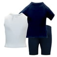 thumbnail image 5 of DC League of Super-Pets Boys T-Shirt, Tanktop, and Shorts 3-Piece Set (Blue/White, Sizes 2T-8), 5 of 7