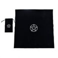 thumbnail image 3 of Pentagram Tarot Tablecloth With Bag Velvet Altar Tarot Cloth Pentacles Mat, 3 of 6