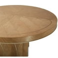 thumbnail image 3 of Michael Amini Villa Cherie Round Wood Dining Table - Caramel, 3 of 3