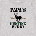 thumbnail image 4 of Inktastic Papa Hunting Buddy Bow Hunter Boys or Girls Baby T-Shirt, 4 of 5