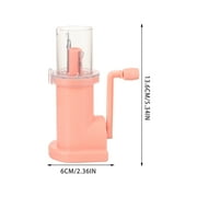 GOOHOCHY Weaving Rope Knitter Weaving Household Knitting Tool for Mini Sewing Mill Loom Spool Machine Hand Operated Wool Winder for Sweaters and Bracelets
