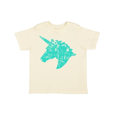 

Inktastic Distressed Teal Unicorn Gift Toddler Boy or Toddler Girl T-Shirt