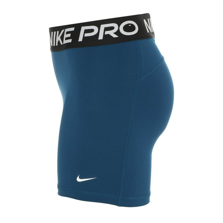 Nike Pro 365 Women's Training Shorts Blue Black CZ9831-460 Sz