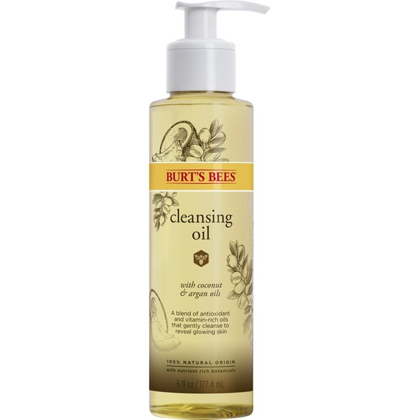 Burt's Bees Facial Cleansing Oil, Normal To Dry Skin, 6 fl oz Walmart