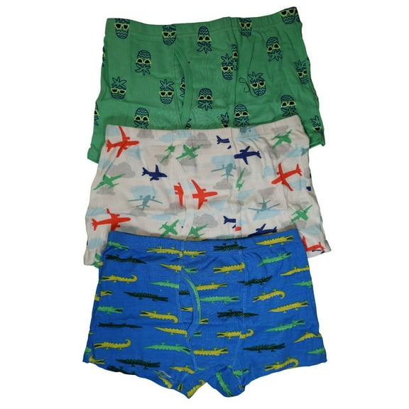 B&Q 3 Pack Toddler Little Boys Kids Underwear Athletic Underpants Cotton Boxer Briefs Size 4T 5T 6T 7T 8T