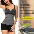 thumbnail image 4 of How Sweat Waist Trainer For Women Stomach Fat Burner Workout Waist Cinchers Weight Loss Shapewear Waist Trimmer, 4 of 6