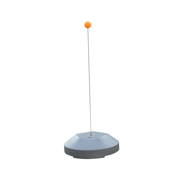 Table Tennis Trainer Parent Child Interaction Toy Pong Trainer Equipment Training Device Improve Hand Eye Coordination for Kids Adults Gray No Rackets