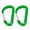 Green, variant on JZROCKER 2Pcs Spring Snaps Hook Climbing Carabiner Buckle for Camping, Hikings, Fishing
