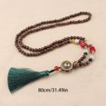 thumbnail image 3 of Collier à Franges Bohemia Vintage Pendentif Perle Collier Pull pour Femmes, 3 of 10