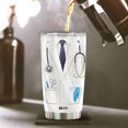 thumbnail image 5 of Doctor Tumbler 20oz Stainless Steel Thermos Cup Gifts Graduation Medical School Dr Appreciation Week Retirement Presents for Women Men Md Physicians, 5 of 6