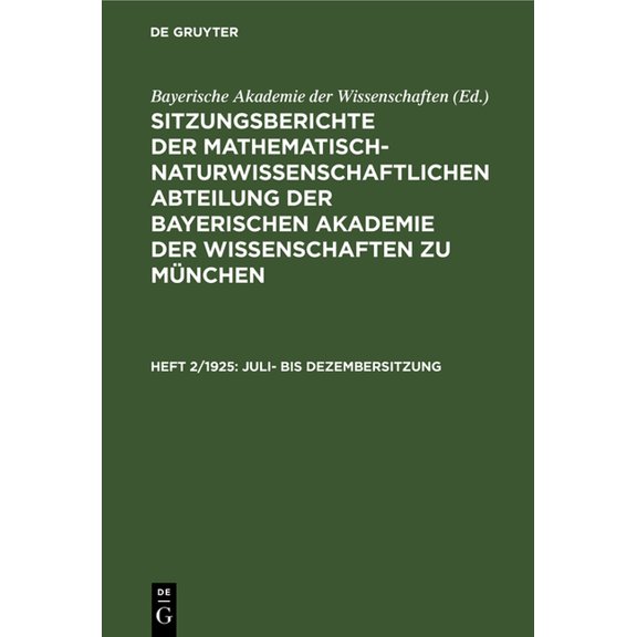 Juli- Bis Dezembersitzung, (Hardcover)