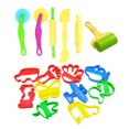 thumbnail image 1 of CIMAXIC Birthday 16pcs Dough Clay Tool Mold Set Kit Color Clay DIY Assorted Design Color Mud Tools for Boys Girls Birthday(Random Color),4.92"X3.15"X1.18", 1 of 4
