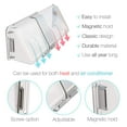 thumbnail image 4 of Home Intuition Adjustable Magnetic Heat and Air Deflector for Vents, Sidewall, and Ceiling Registers, 2 Pack, 4 of 7