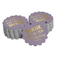 thumbnail image 1 of Inkdotpot 50 Pack Thank You For Celebrating With Us Bridal Shower-Baby Shower-Retirement-Wedding-Birthday Favor Paper Tags Craft Real Gold Foil Hang Tags, 1 of 7