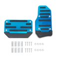 thumbnail image 1 of jinwen 2 Pieces Brake Pedal Covers Set Auto Interior Accessories Automotive Generic Blue, 1 of 9